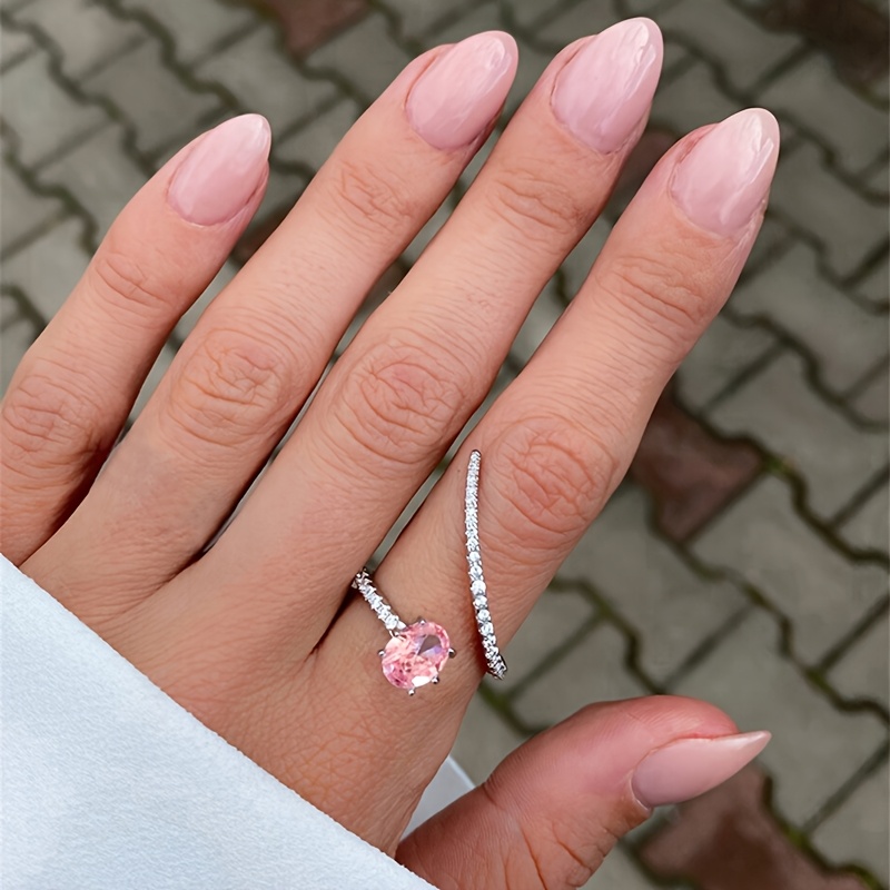 Women's Zirconia Bridal Wedding Ring Set for Daily & Party Wear